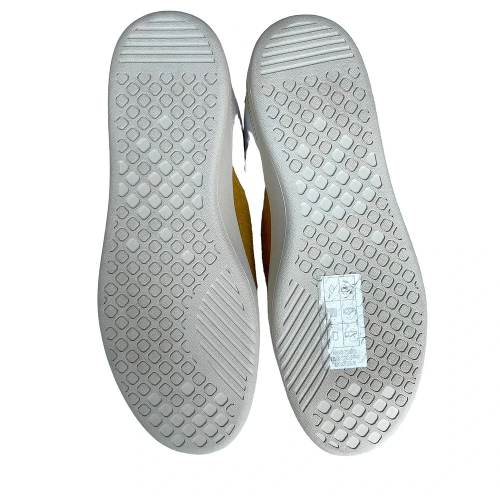 Everlane White Leather Suede‎ Accent Sneakers Mens US 9 Womens US 11 Casual
